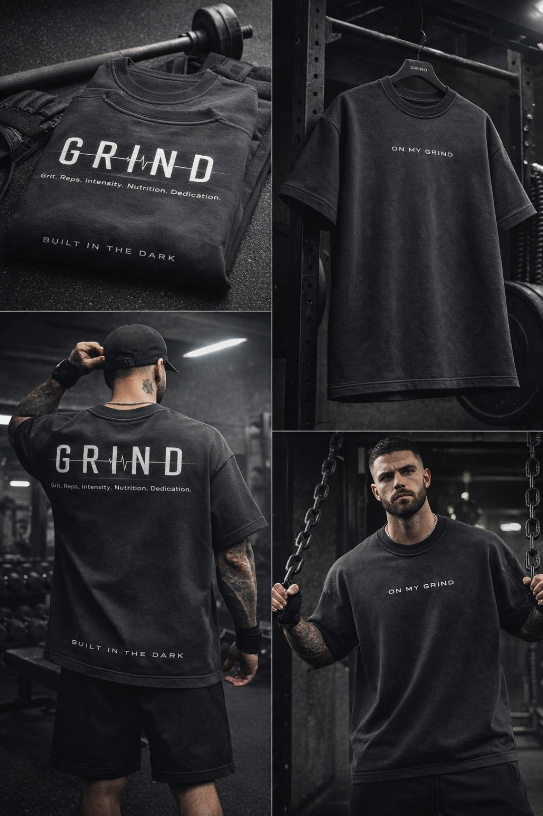 GRIND Oversized T-Shirt – On My Grind