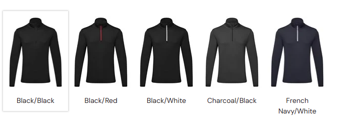 Tridri Recycled Long Sleeve Brushed Back Zip Top