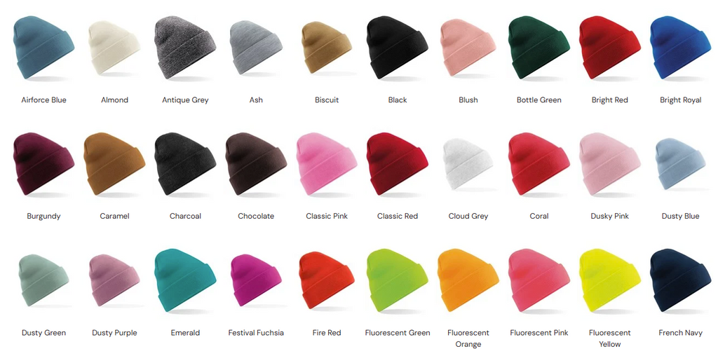 Beanie - Custom Embroidered