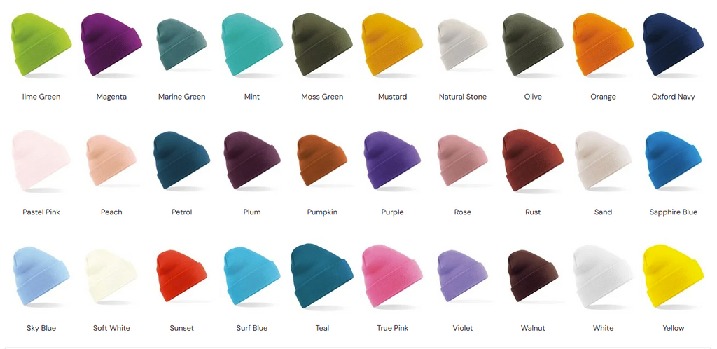 Beanie - Custom Embroidered