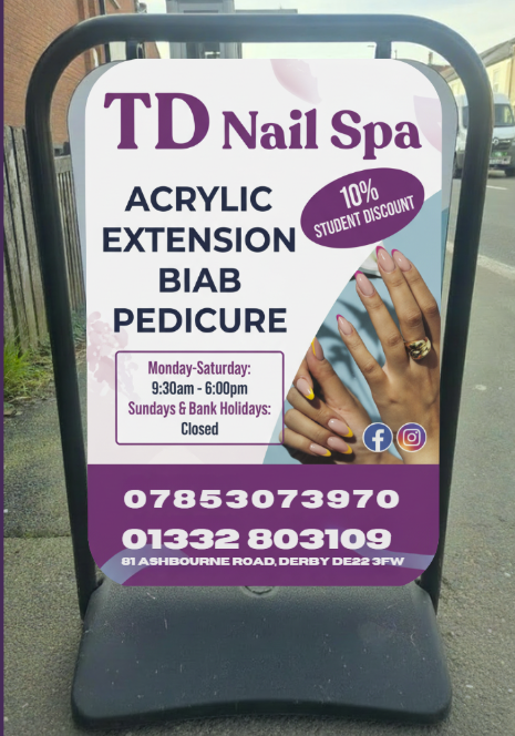 Aluminium Swing Sign Panel