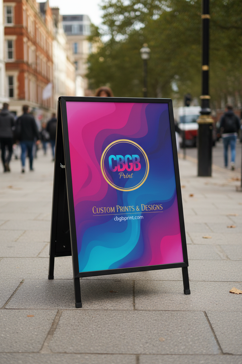 A-Board Stand Outdoor Display