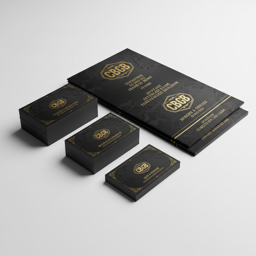 CBGB Print Bundle - White Background