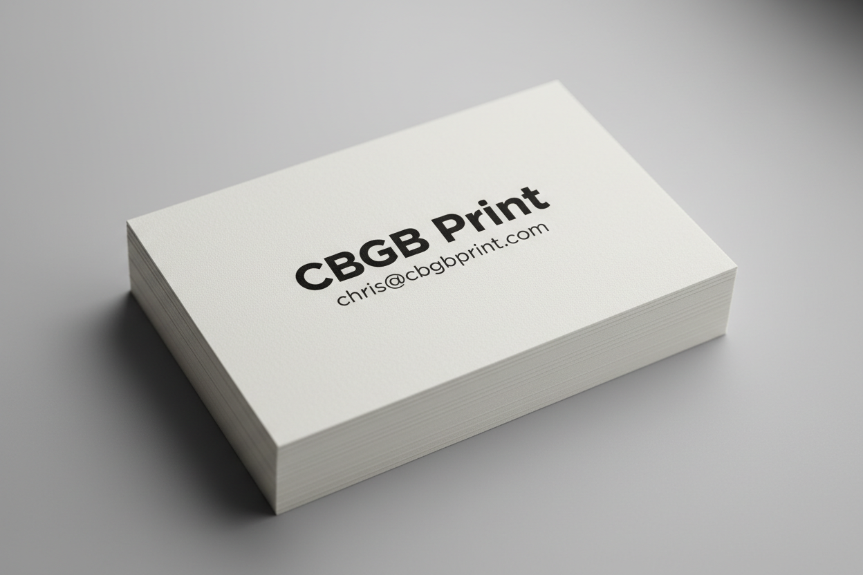 CBGB Print Business Cards