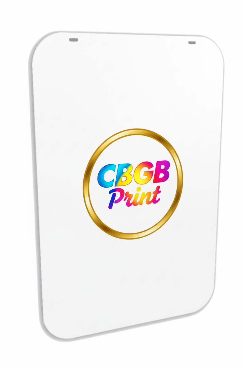 CBGB Print Logo Panel