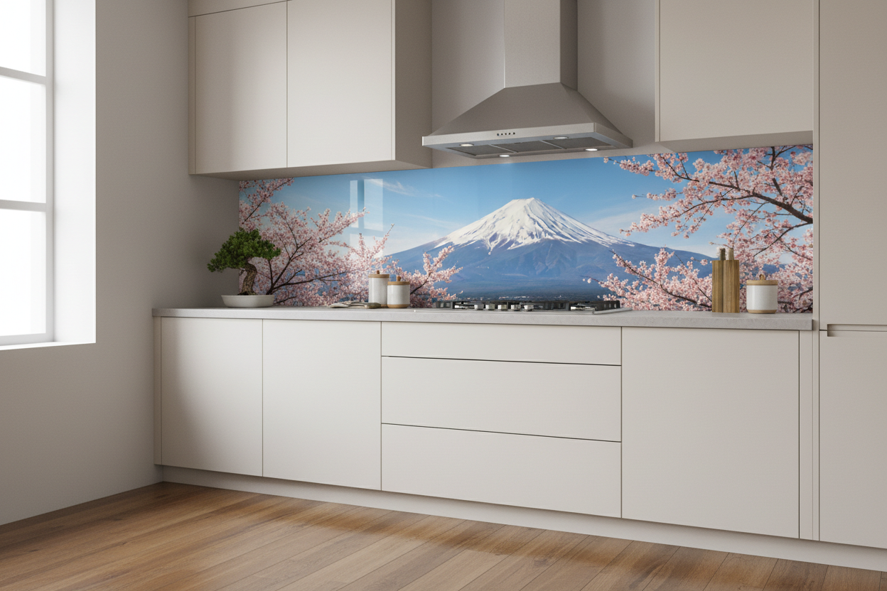 Cherry Blossom Splashback