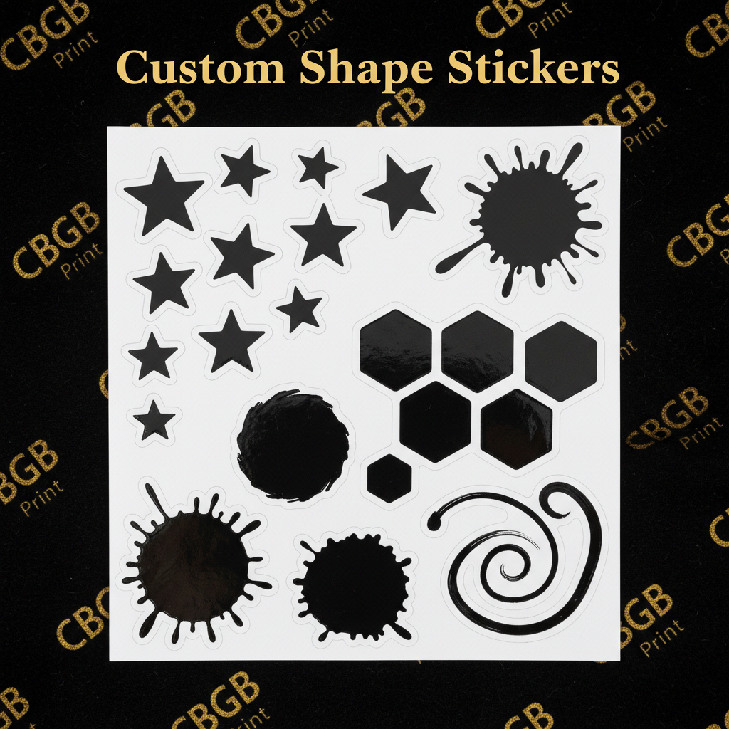 Custom Shape Stickers