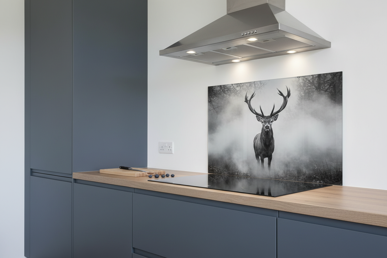 Dark Mist Stag Splashback
