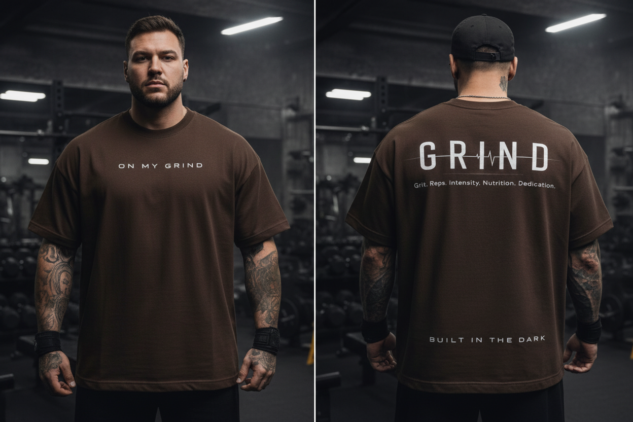 GRIND Brown – Front & Back