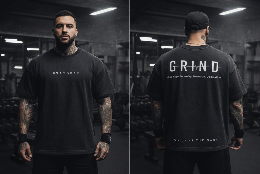 GRIND Navy – Front & Back