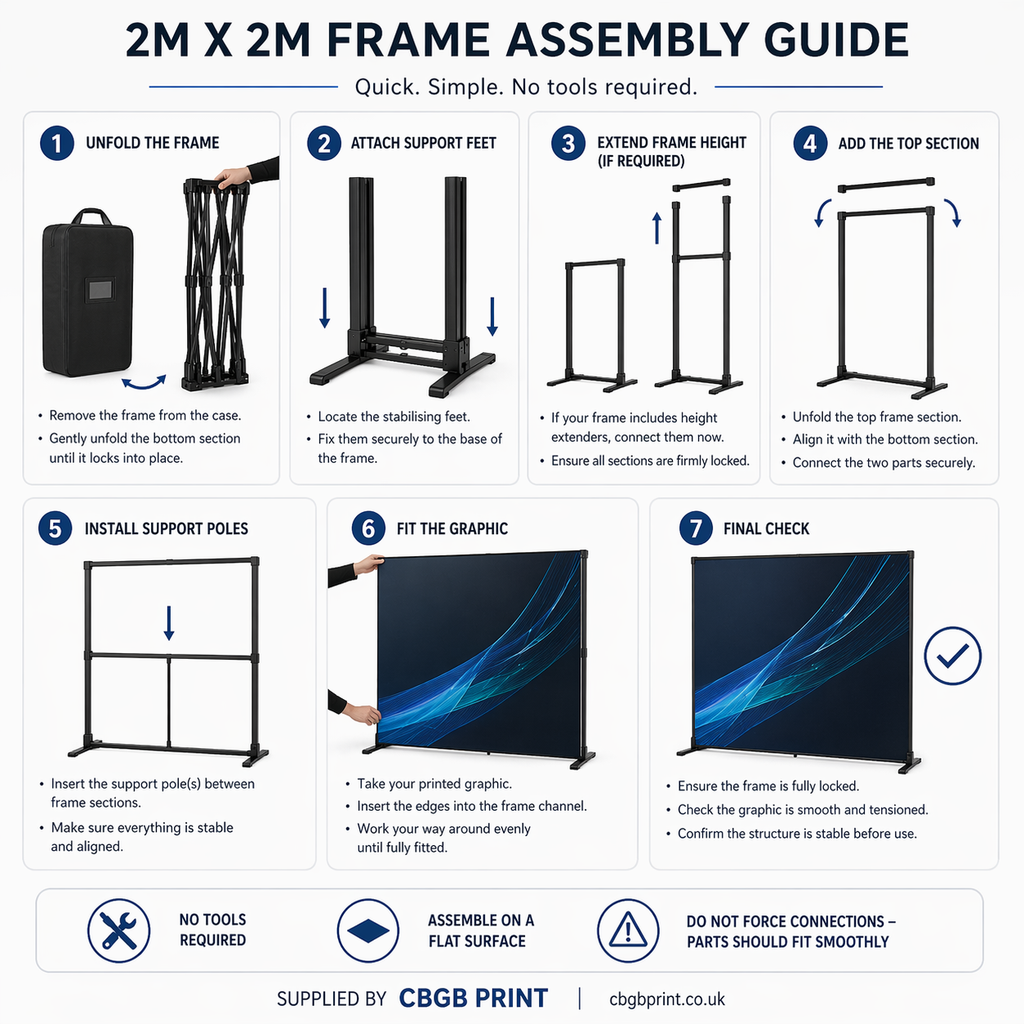Premium Fabric Banner Display System