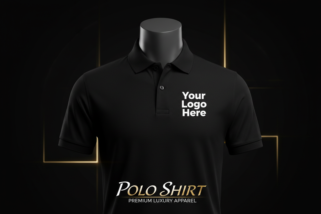 Polo Shirt with Title