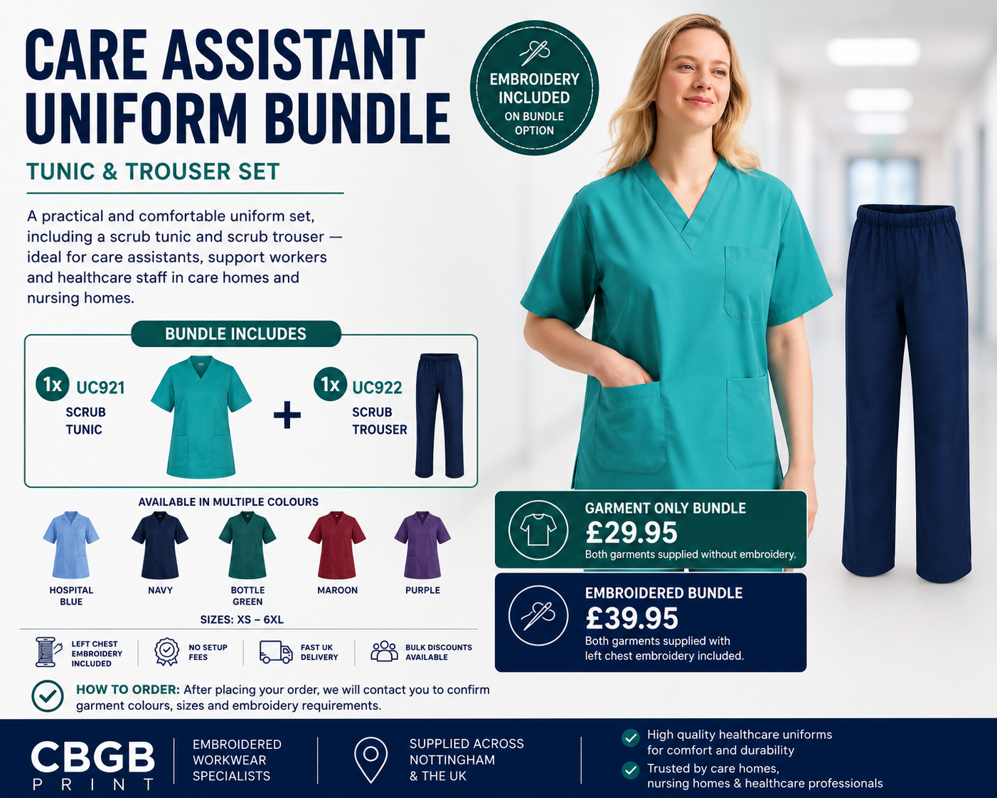 Care Assistant Uniform Bundle