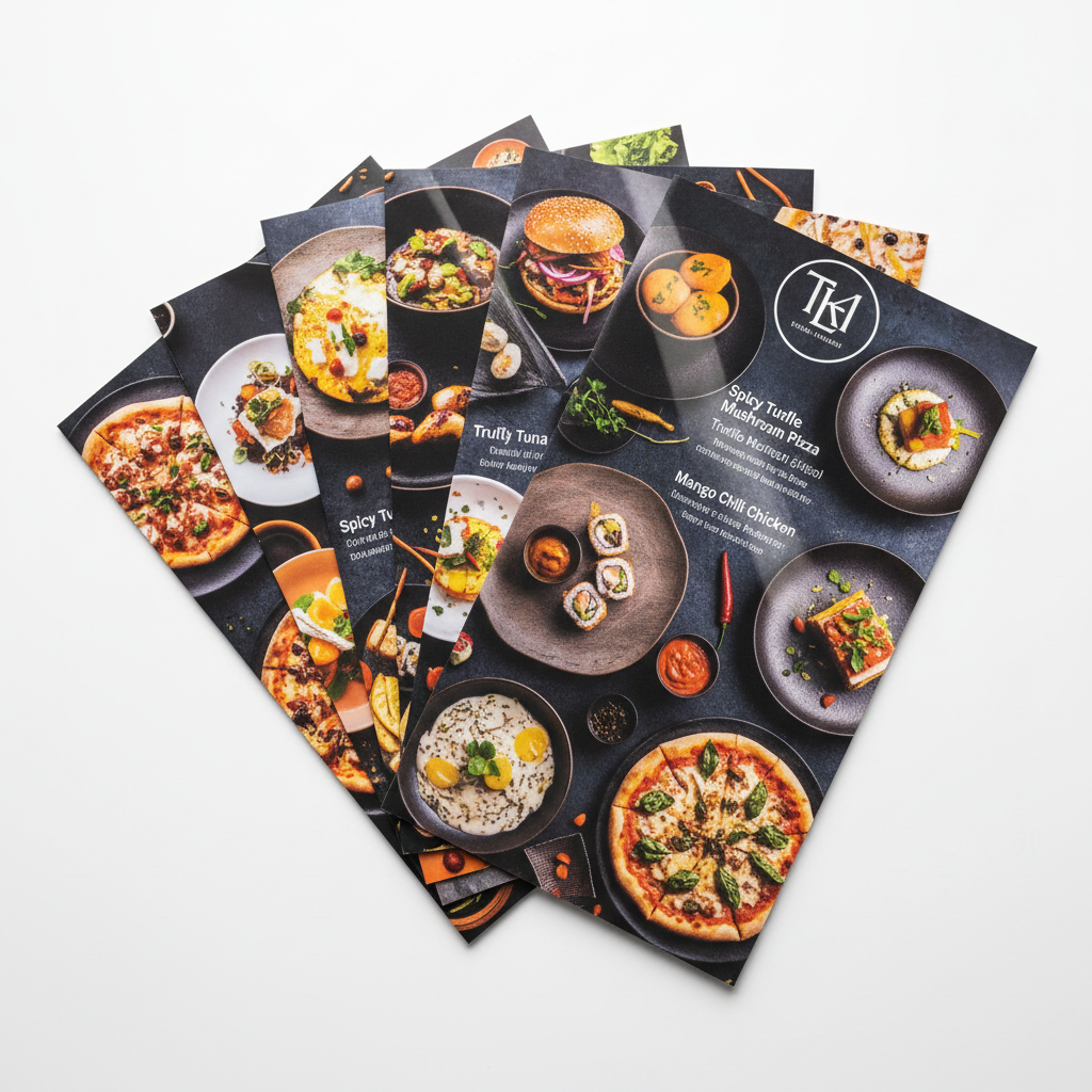 Stack of Takeaway Flyers